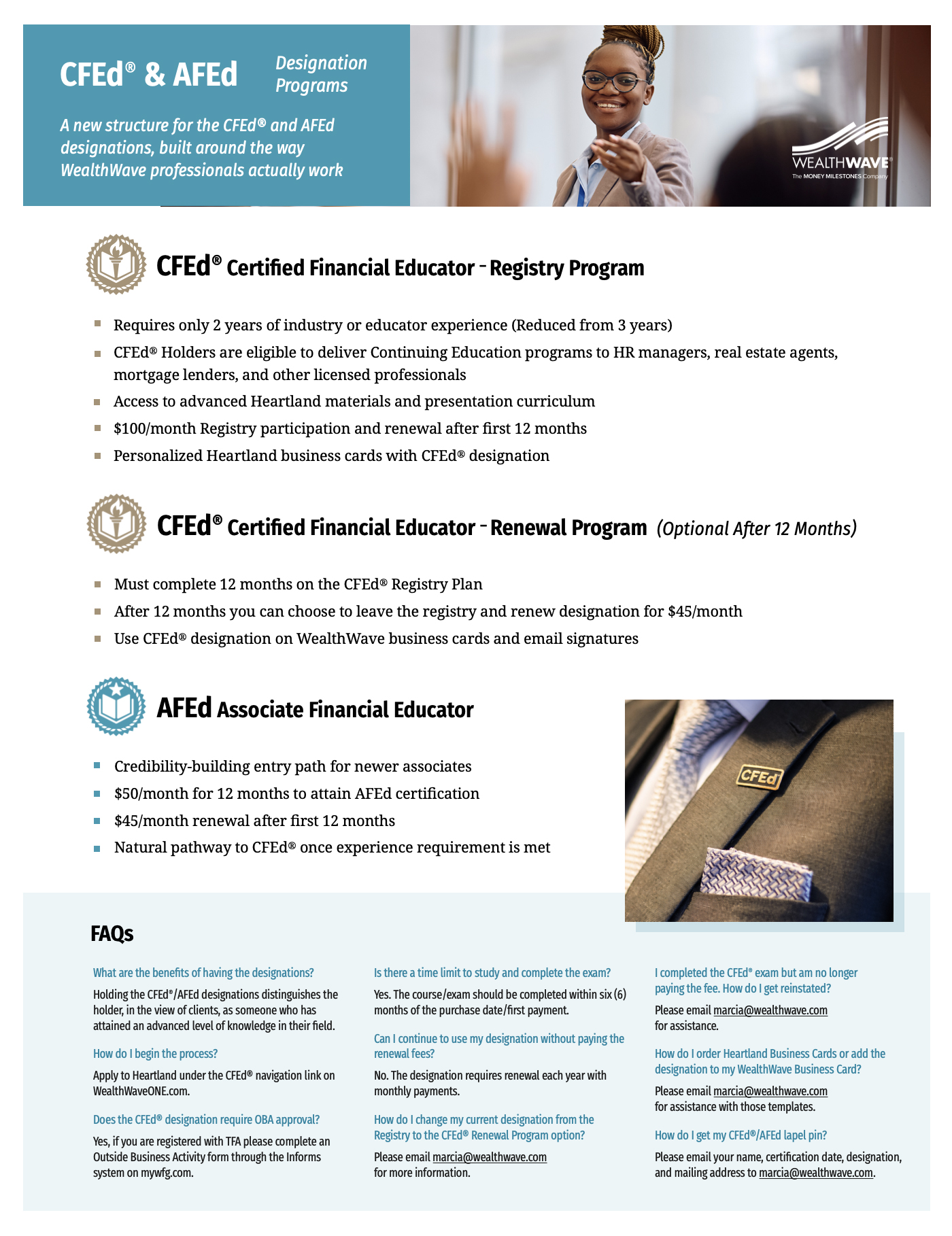 Program flyer preview